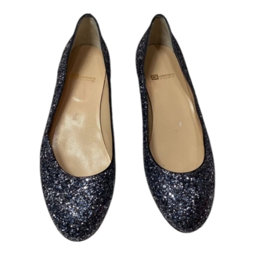 Giorgio’s of Palm Beach Glitter Sparkle Ballerina‎ Flats Shoes Size EU 40